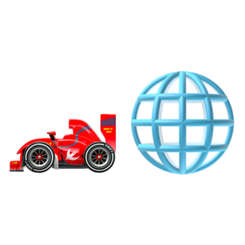 🏎🌐 Emoji Domain iOS rendering